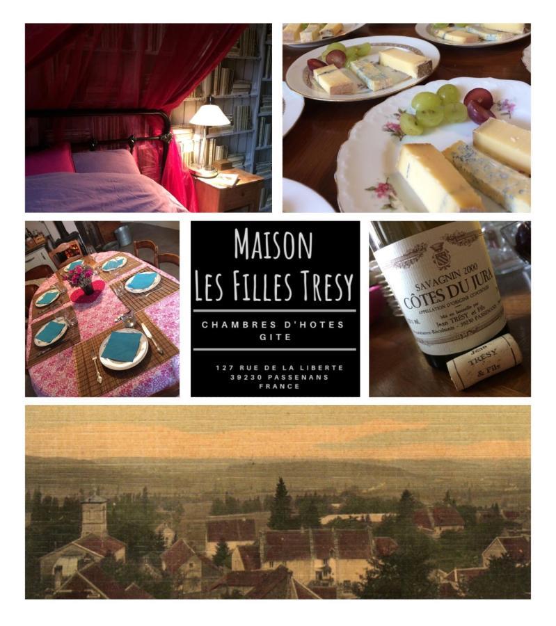 Chambres D Hotes Les Filles Tresy Passenans Exterior photo
